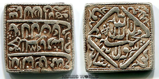 Indien, 10,88 g Silber Rupie aus dem Mogulreich AH 998 (1580), Fathpur, Kaiser Akbar, faszinierend, differernzbesteuert, vz 