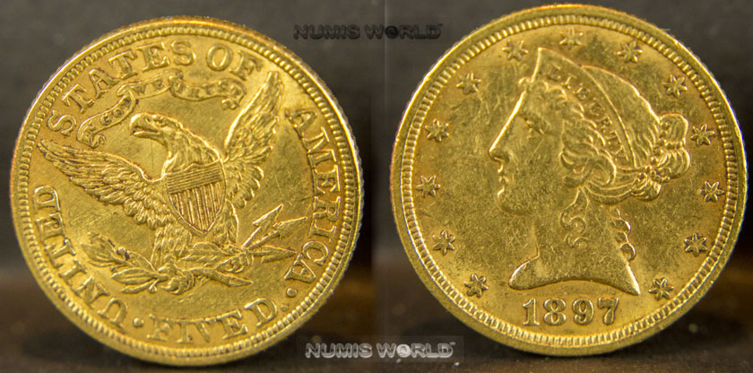 Liberty Kopf, 8,36 g/900 Gold, f. vz  